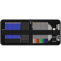 Conjunto de lápis Sketch Professional 48 unidades com grafite e aquarela Conjunto de lápis Sketch Professional 48 unidades com grafite e aquarela