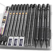 Conjunto de Lapiseiras Mecânicas Nicpro 2,0 mm com 3 Peças e 72 Minas Conjunto de Lapiseiras Mecânicas Nicpro 2,0 mm com 3 Peças e 72 Minas