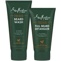 Conjunto de lava-barba e desembaraçador de barba SheaMoisture para homens Conjunto de lava-barba e desembaraçador de barba SheaMoisture para homens