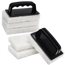 Conjunto de lavador com alça OleShy Non-Scratch para banheiro Conjunto de lavador com alça OleShy Non-Scratch para banheiro