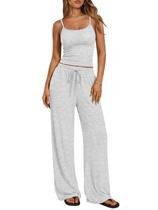 Conjunto de Lazer Trendy Queen M Oatmeal Grey - 2 Peças Conjunto de Lazer Trendy Queen M Oatmeal Grey - 2 Peças
