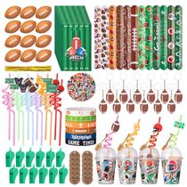 Conjunto de lembrancinhas com tema de futebol, 170 unidades para 12 pessoas Conjunto de lembrancinhas com tema de futebol, 170 unidades para 12 pessoas