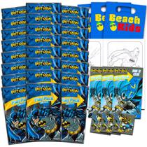 Conjunto de lembrancinhas DC Comics Batman Mini para crianças com 24 pacotes