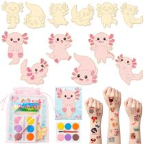 Conjunto de lembrancinhas de festa BeyUmi Axolotl, suprimentos de aniversário para crianças, 24 unidades Conjunto de lembrancinhas de festa BeyUmi Axolotl, suprimentos de aniversário para crianças, 24 unidades