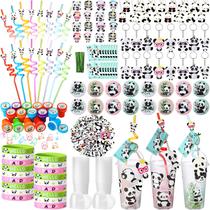 Conjunto de lembrancinhas de festa Chivertion, 159 unidades, aniversário de panda, crianças