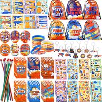 Conjunto de lembrancinhas de festa Dart Battle, 110 unidades de presente de volta às aulas Conjunto de lembrancinhas de festa Dart Battle, 110 unidades de presente de volta às aulas