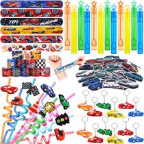 Conjunto de lembrancinhas de festa KELENO 98 unidades de suprimentos de aniversário para carros de corrida