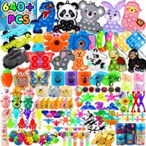 Conjunto de lembrancinhas de festa Kiss Monkey, 640 unidades, Treasure Box Toys Kids