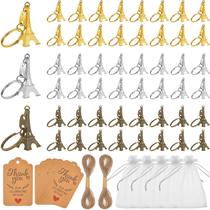 Conjunto de lembrancinhas de festa Taiyin Paris Tower Chaveiro x60 Conjunto de lembrancinhas de festa Taiyin Paris Tower Chaveiro x60