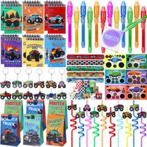 Conjunto de Lembrancinhas de Festa Winrayk (84 Unidades) - Tema Monster Truck