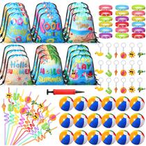 Conjunto de lembrancinhas para festas na piscina Realspring, 91 unidades de mochila Beach Balls