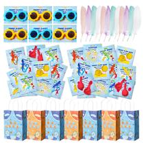 Conjunto de lembrancinhas Vanblue, 144 unidades, tema Blue Dog para festas infantis Conjunto de lembrancinhas Vanblue, 144 unidades, tema Blue Dog para festas infantis