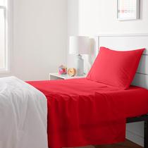 Conjunto de lençóis Amazon Basics Kid's Soft Easy-Wash Microfiber Twin Conjunto de lençóis Amazon Basics Kid's Soft Easy-Wash Microfiber Twin