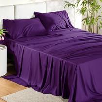 Conjunto de Lençóis Bedsure King Size - Rayon de Bambu para Clima Quente
