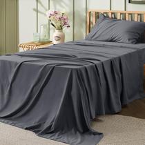 Conjunto de lençóis Bedsure Twin - 3 peças de microfibra de poliéster macio