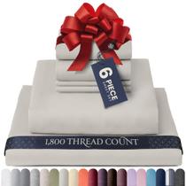 Conjunto de lençóis BELADOR Silky Soft King, 6 peças Conjunto de lençóis BELADOR Silky Soft King, 6 peças