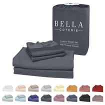 Conjunto de lençóis Bella Coterie Luxury Bamboo Viscose Split King