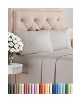 Conjunto de lençóis CGK Unlimited Comfy Breathable Cooling Light Grey