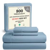 Conjunto de lençóis Chateau Home Collection 100% algodão egípcio 800TC