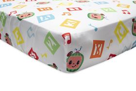 Conjunto de Lençóis CocoMelon "Learning is Fun" para Berço ou Cama Infantil Conjunto de Lençóis CocoMelon "Learning is Fun" para Berço ou Cama Infantil