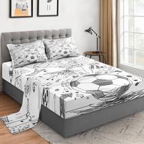 Conjunto de lençóis com elástico WeCozy Queen Size com bolso profundo de 14 polegadas