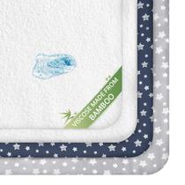 Conjunto de Lençóis de Berço com Protetor de Colchão Impermeável