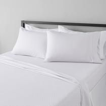 Conjunto de lençóis de cama Amazon Basics Lightweight Microfiber Full Conjunto de lençóis de cama Amazon Basics Lightweight Microfiber Full