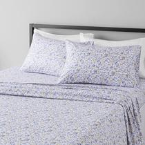 Conjunto de lençóis de cama Amazon Basics Lightweight Microfiber Full