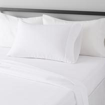 Conjunto de lençóis de cama Amazon Basics Lightweight Microfiber Twin