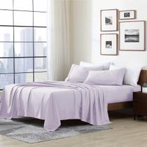 Conjunto de lençóis de cama Cathay Home Essentials Lavender Full Conjunto de lençóis de cama Cathay Home Essentials Lavender Full