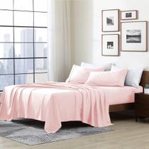 Conjunto de lençóis de cama Cathay Home Essentials Microfiber Twin XL