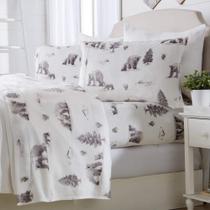 Conjunto de lençóis de cama Great Bay Home Velvet Luxe Microfleece