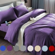 Conjunto de lençóis de cama SONORO KATE Super Soft Microfiber Purple Twin