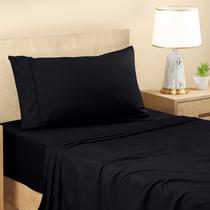 Conjunto de lençóis de cama Utopia Bedding, microfibra escovada, tamanho duplo Conjunto de lençóis de cama Utopia Bedding, microfibra escovada, tamanho duplo