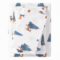 Conjunto de lençóis de flanela Great Bay Home King 100% algodão turco Conjunto de lençóis de flanela Great Bay Home King 100% algodão turco