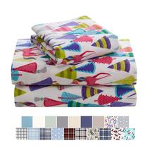 Conjunto de lençóis de flanela Morgan Home Turkish Cotton Queen Unicorn Conjunto de lençóis de flanela Morgan Home Turkish Cotton Queen Unicorn