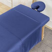 Conjunto de lençóis de massagem MRJ Microfiber, 3 peças, azul marinho Conjunto de lençóis de massagem MRJ Microfiber, 3 peças, azul marinho
