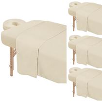 Conjunto de lençóis de mesa de massagem Bavlesfuire Premium Microfiber x4