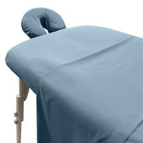 Conjunto de lençóis de mesa de massagem LONDON LINENS Soft Microfiber