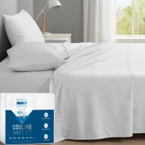Conjunto de lençóis Degrees of Comfort Coolmax Cooling para cama de tamanho completo
