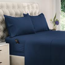 Conjunto de lençóis DREAMCARE Queen - 4 peças Cooling 100% Microfiber Conjunto de lençóis DREAMCARE Queen - 4 peças Cooling 100% Microfiber