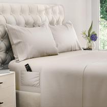 Conjunto de lençóis DREAMCARE Queen 4 peças Cooling 100% Microfiber