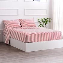 Conjunto de lençóis duplos Best Season, roupa de cama, vermelho bordô, 3 peças Conjunto de lençóis duplos Best Season, roupa de cama, vermelho bordô, 3 peças