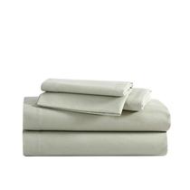 Conjunto de lençóis Eddie Bauer Queen Size 100% algodão, flanela, verde