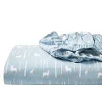 Conjunto de lençóis Eddie Bauer Warm Respirable Cotton Flannel King Conjunto de lençóis Eddie Bauer Warm Respirable Cotton Flannel King