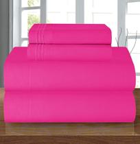 Conjunto de lençóis Elegant Comfort Luxury Premium Hotel King Hot Pink Conjunto de lençóis Elegant Comfort Luxury Premium Hotel King Hot Pink