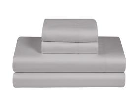 Conjunto de lençóis Feather & Stitch Luxe Percale 100% algodão completo Conjunto de lençóis Feather & Stitch Luxe Percale 100% algodão completo