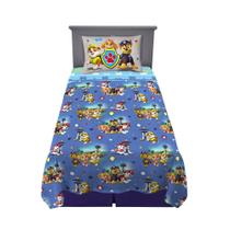 Conjunto de lençóis Franco Kids Bedding Twin Paw Patrol Microfiber