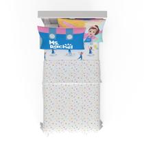 Conjunto de lençóis Franco Ms. Rachel Educational Adventures Twin