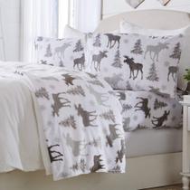 Conjunto de lençóis Great Bay Home Velvet Luxe Micro Full Conjunto de lençóis Great Bay Home Velvet Luxe Micro Full